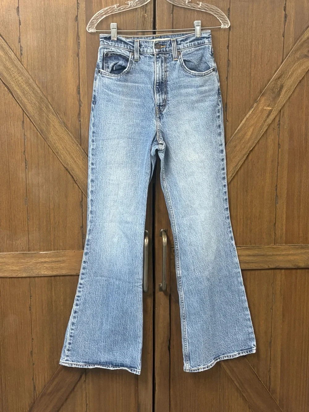 Levi's 70's Classic High Rise Flare Denim Jeans Size 26